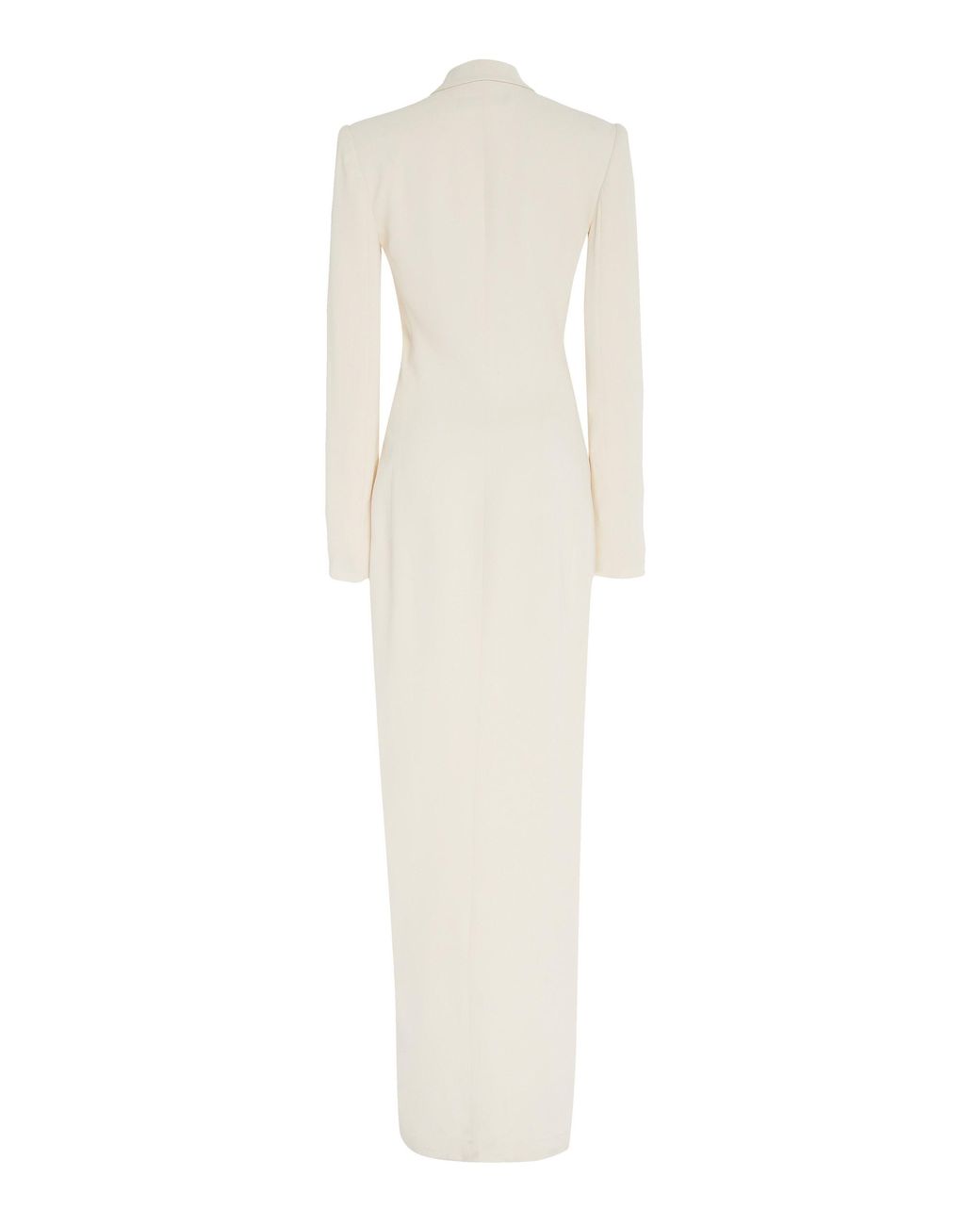 kristian silk tuxedo dress Silk Faille and Tulle Tuxedo Gown