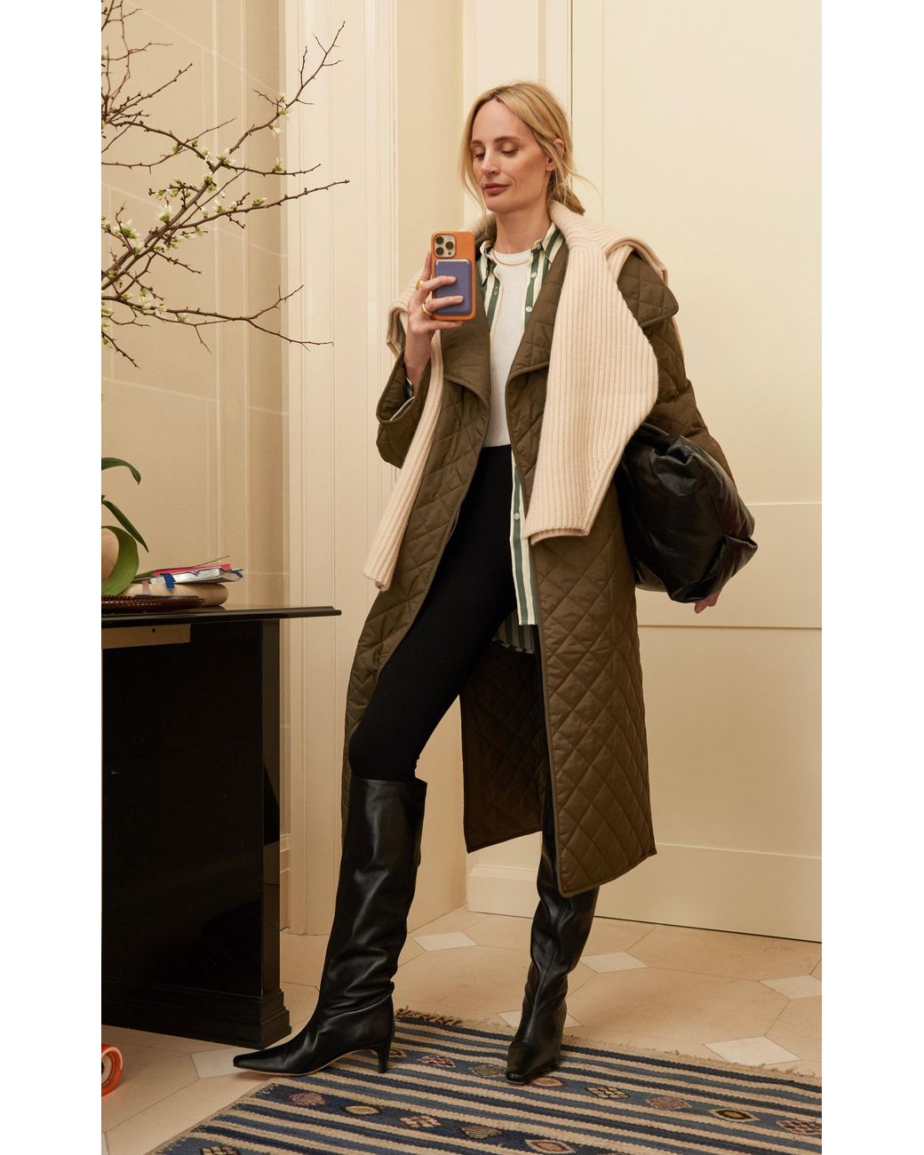 Totême Cork High-rise Jersey Leggings 