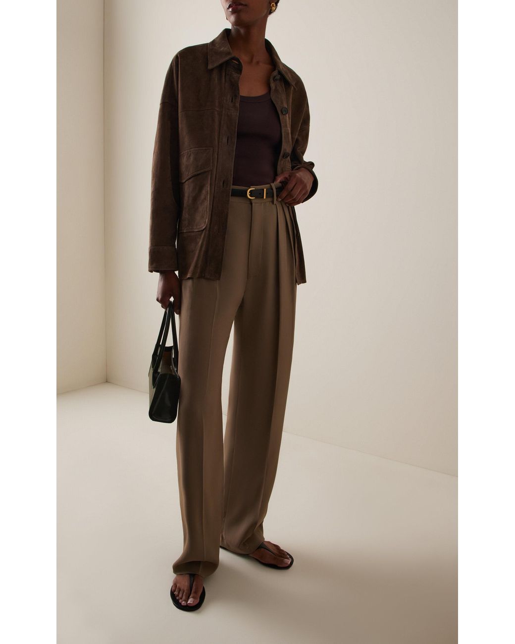 Arma Brown Kaylee Suede Jacket