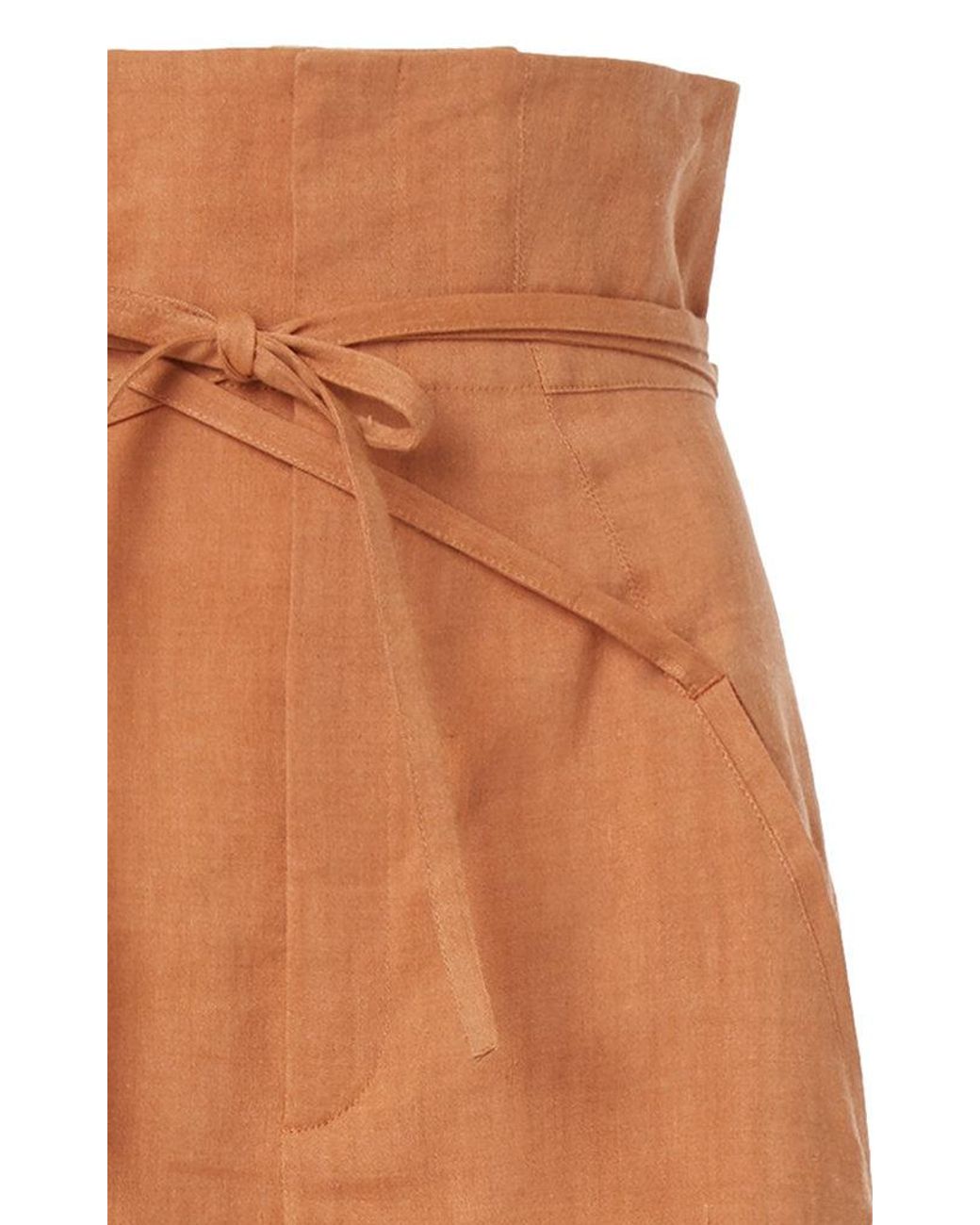 ボトムスその他 JACQUEMUS Brown trousers in silk blend Jacquemus Brown 'Le Pantalon Notte' Trousers Jacquemus