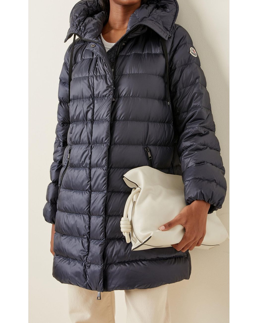 Moncler Gnosia Hooded Down Puffer Coat in Blue | Lyst