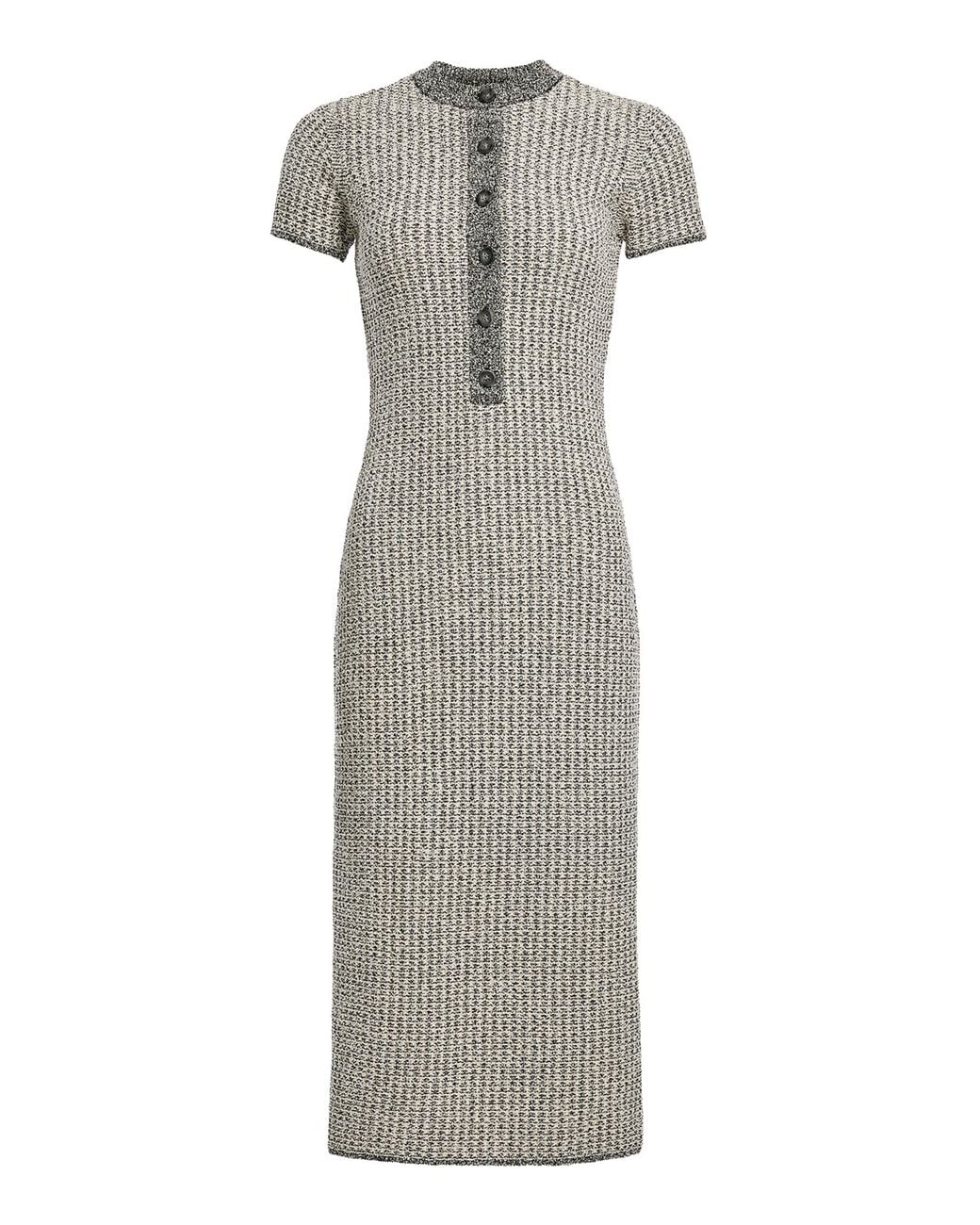 Altuzarra Gray Artie Cotton-Blend Midi Dress