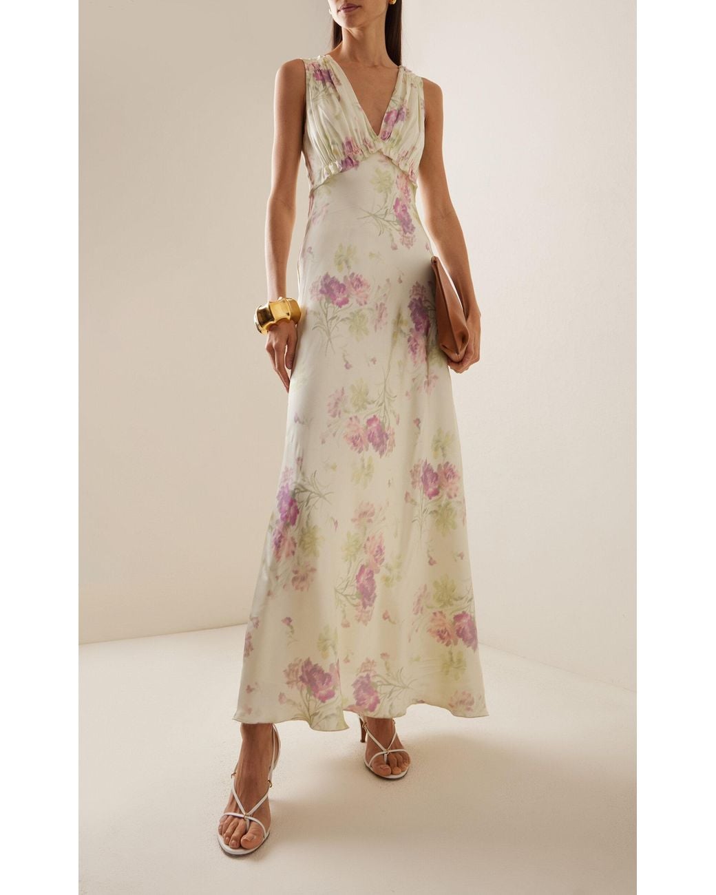 chinese dress ladies Loveshackfancy Serita Dress - Deep Rose main image 1