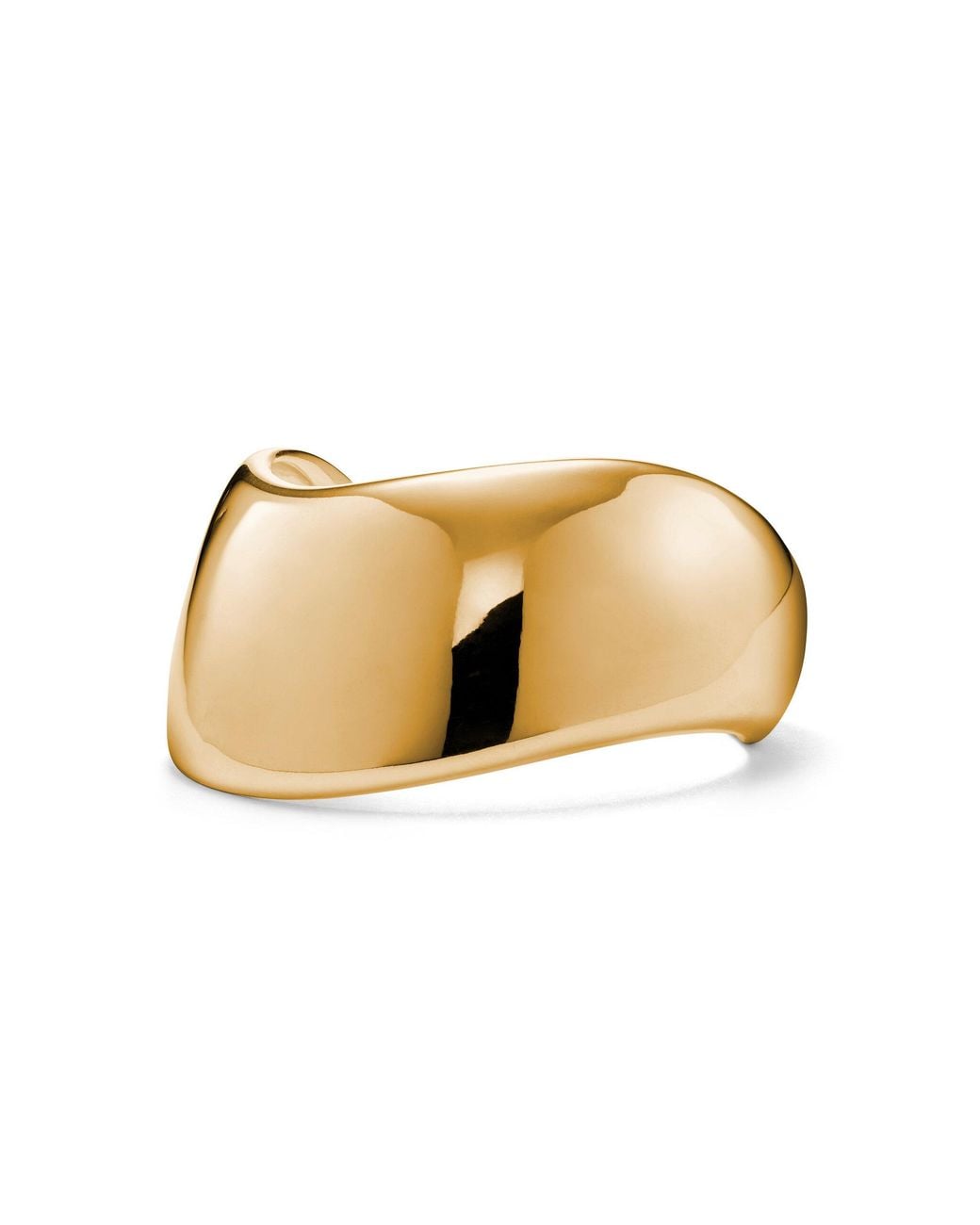 Agmes Natural Cecil Vermeil Cuff