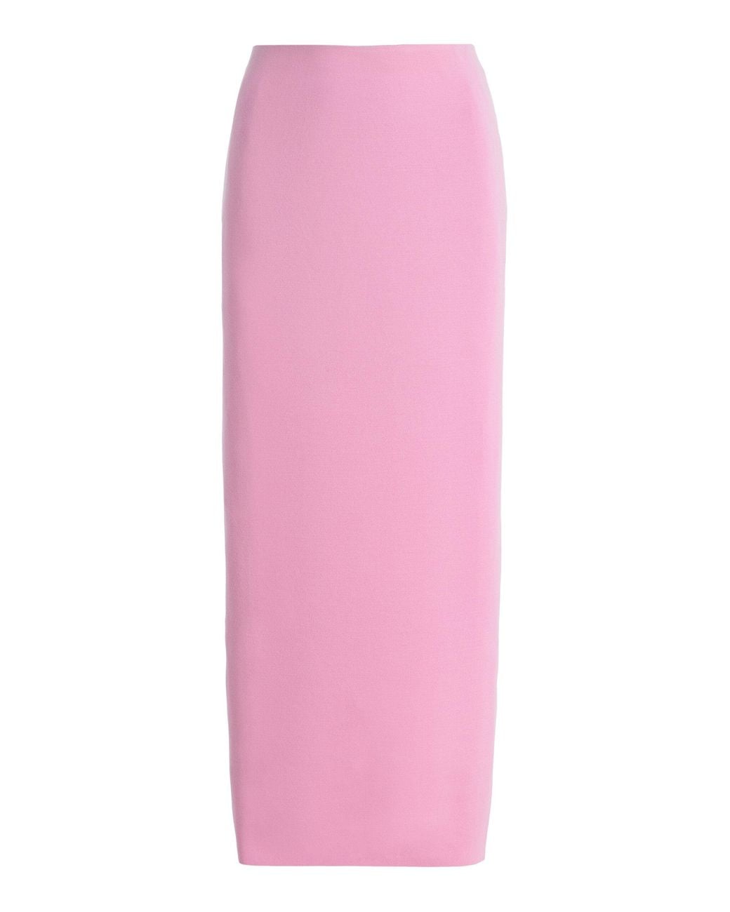 High Sport Pink Cassidy Wool Midi Skirt