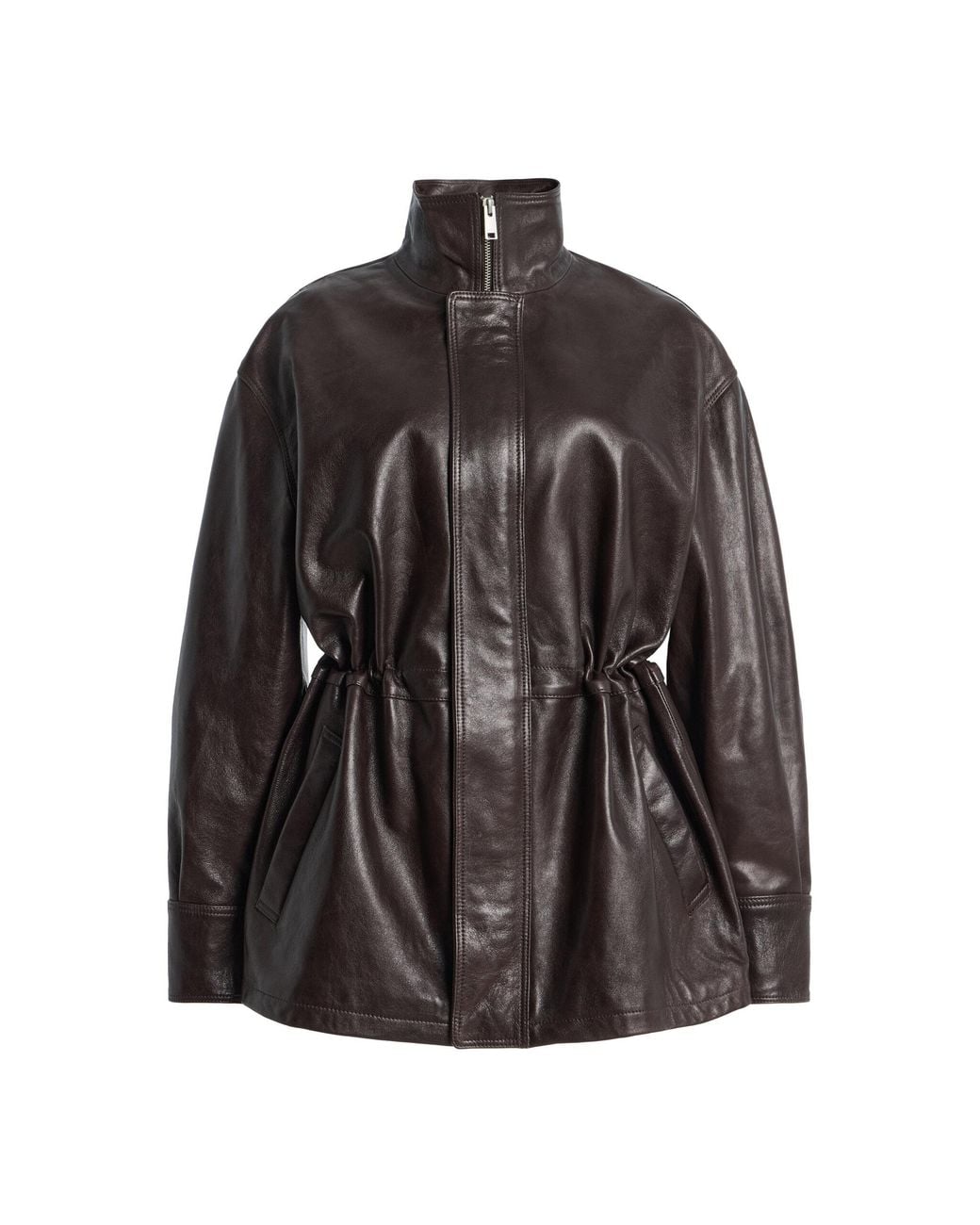 Arma Black Alia Leather Jacket