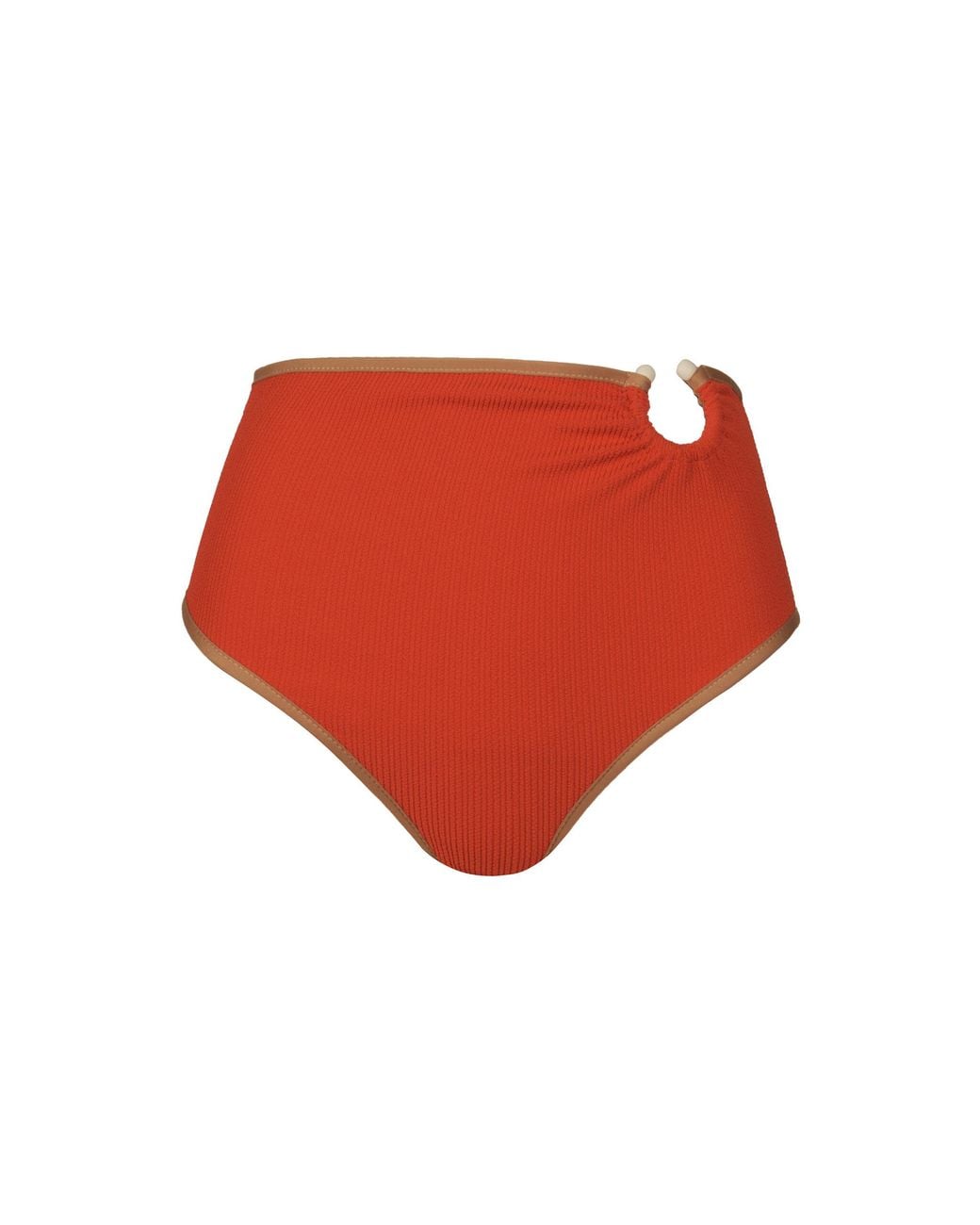 Johanna Ortiz Red Susurro Del Agua High-Rise Bikini Bottom