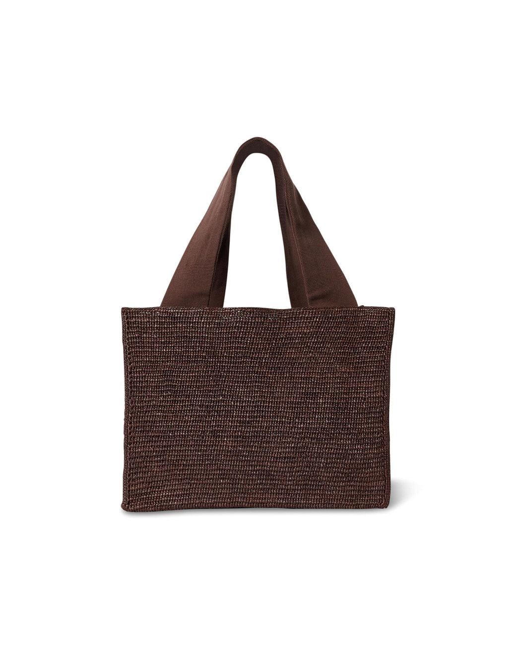 The Row Brown Loretta Raffia Bag