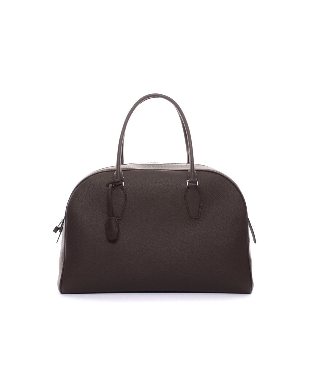 The Row India 15.75 Leather Top Handle Bag in Brown | Lyst