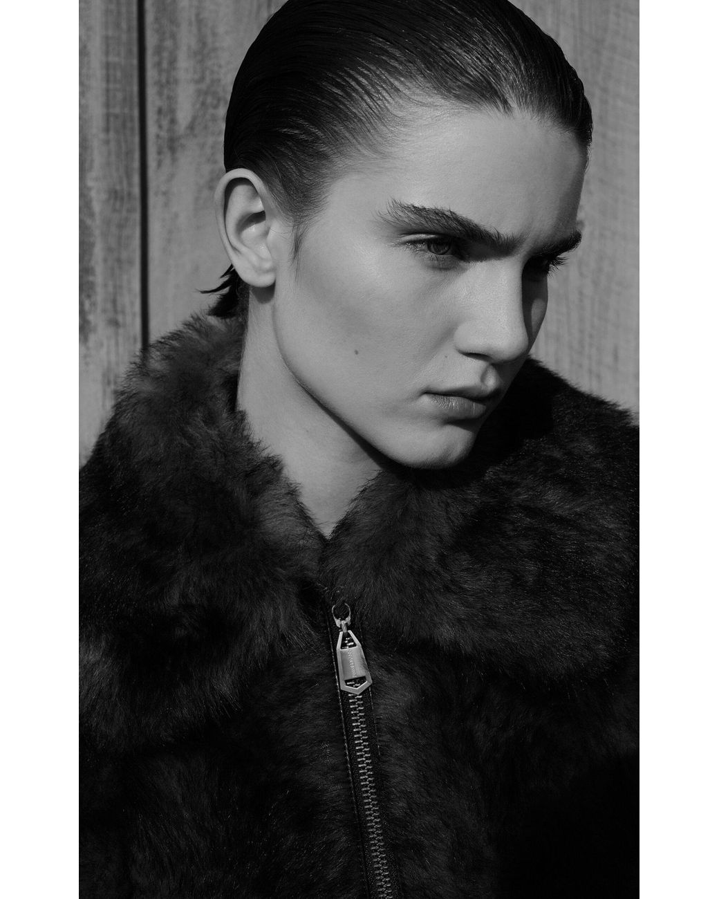 Zimmermann Illustration Shearling Fur Jacket in Brown | Lyst