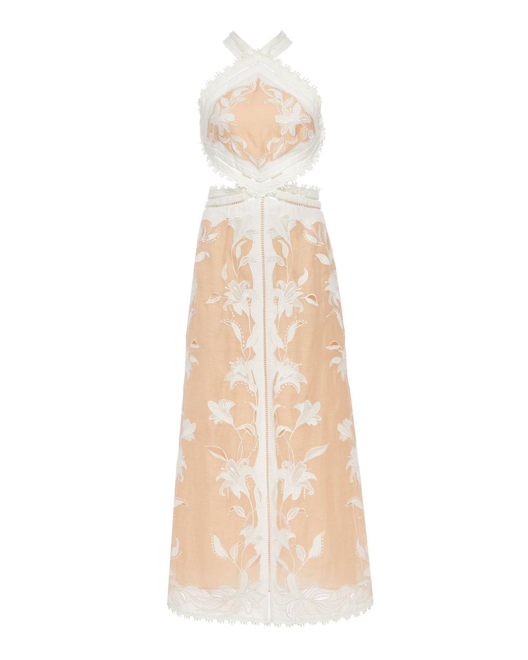 Zimmermann corsage top lily midi dress