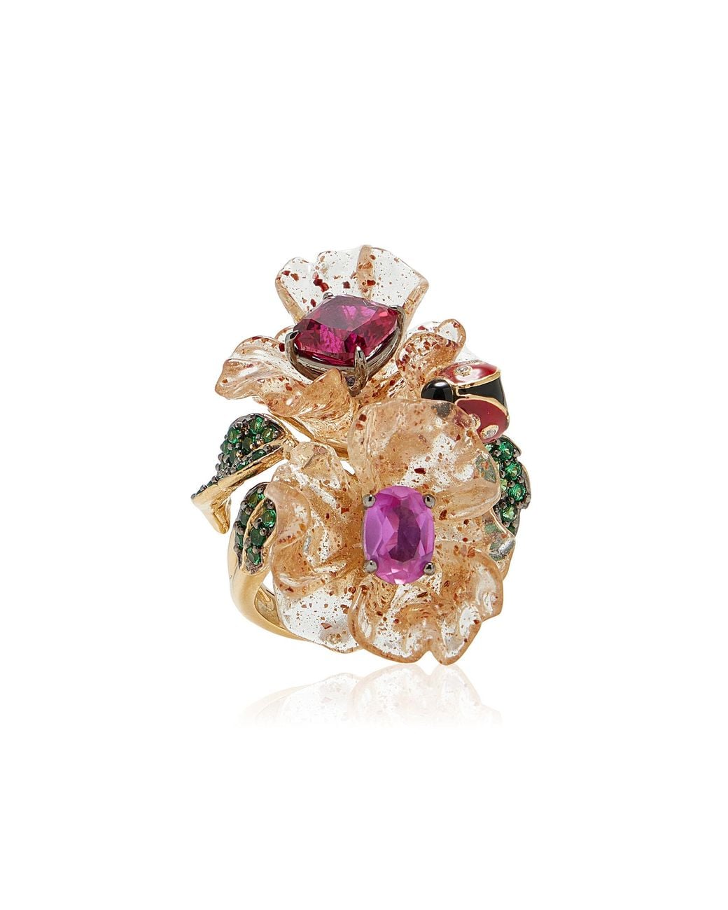 Anabela Chan White Beetroot & Dragonfruit Garden Ring