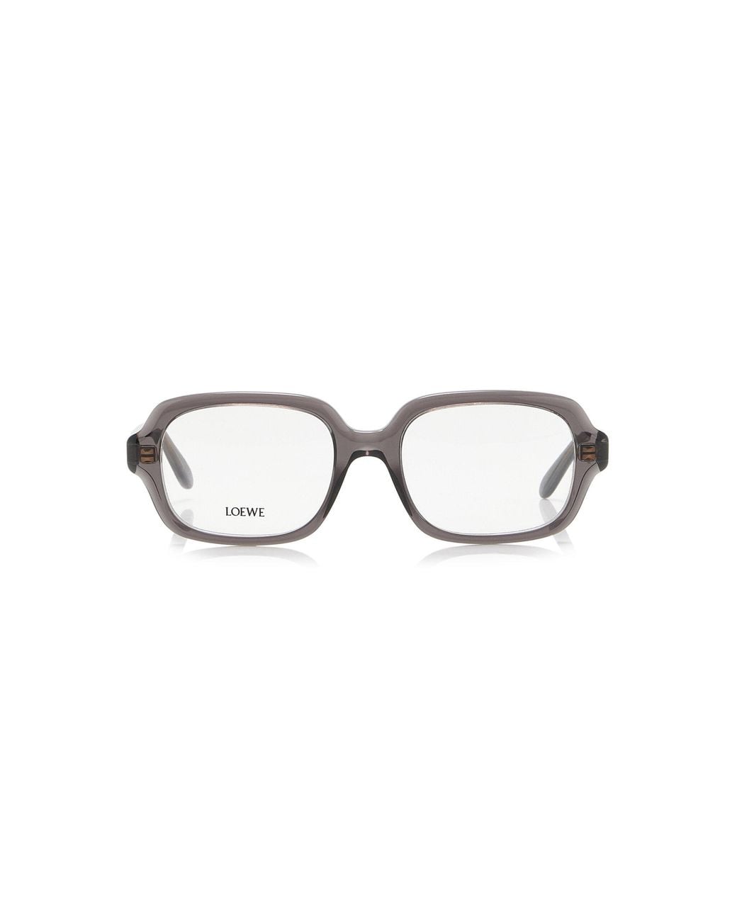 Loewe Gray Square-Frame Acetate Glasses