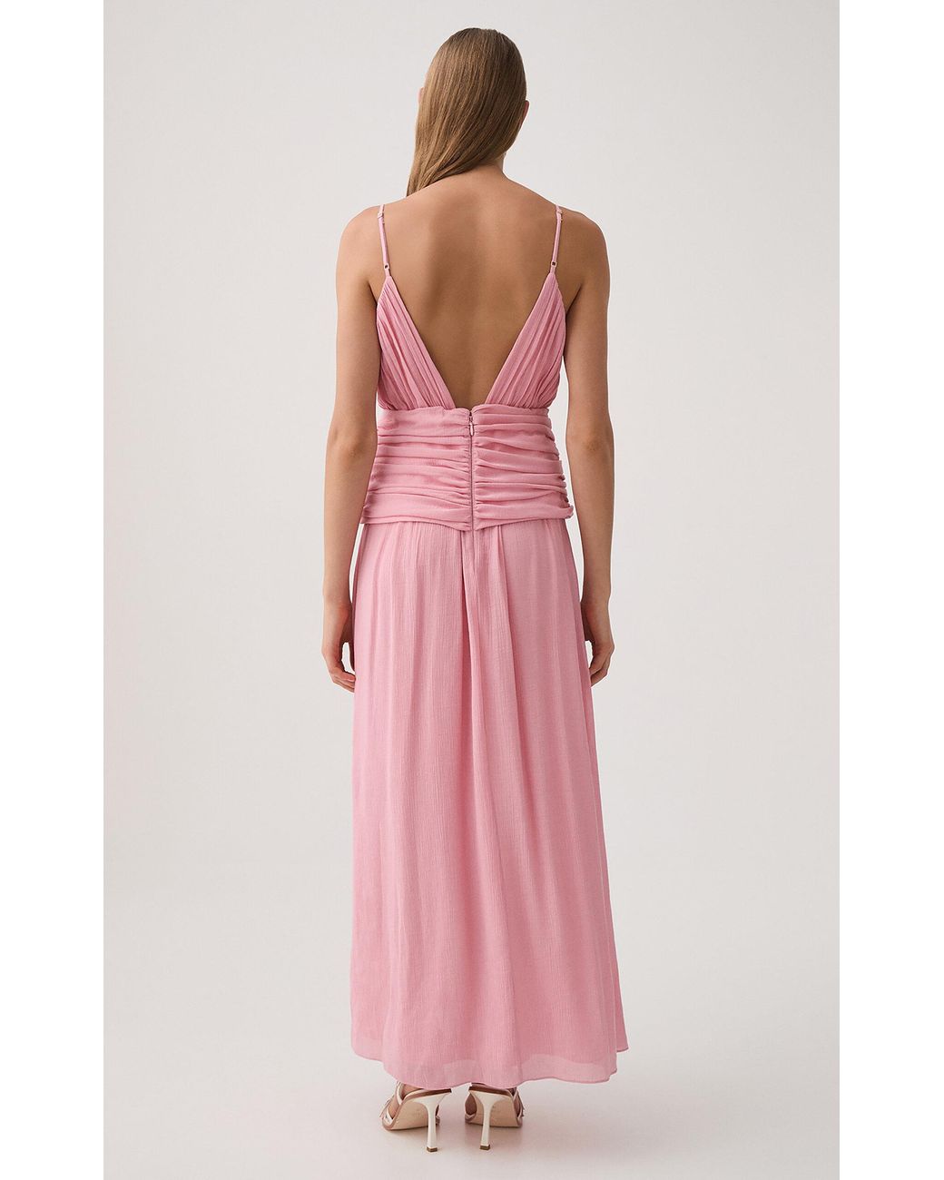 Aje. Mercurial Maxi Dress in Pink | Lyst