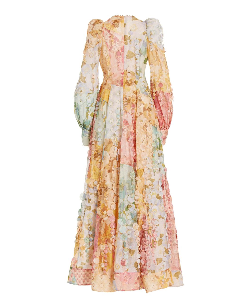 オールインワン・サロペット Zimmermann Multicolour Floral Linen Dress Linen mid-length dress Zimmermann Multicolour size 1 0-5 in