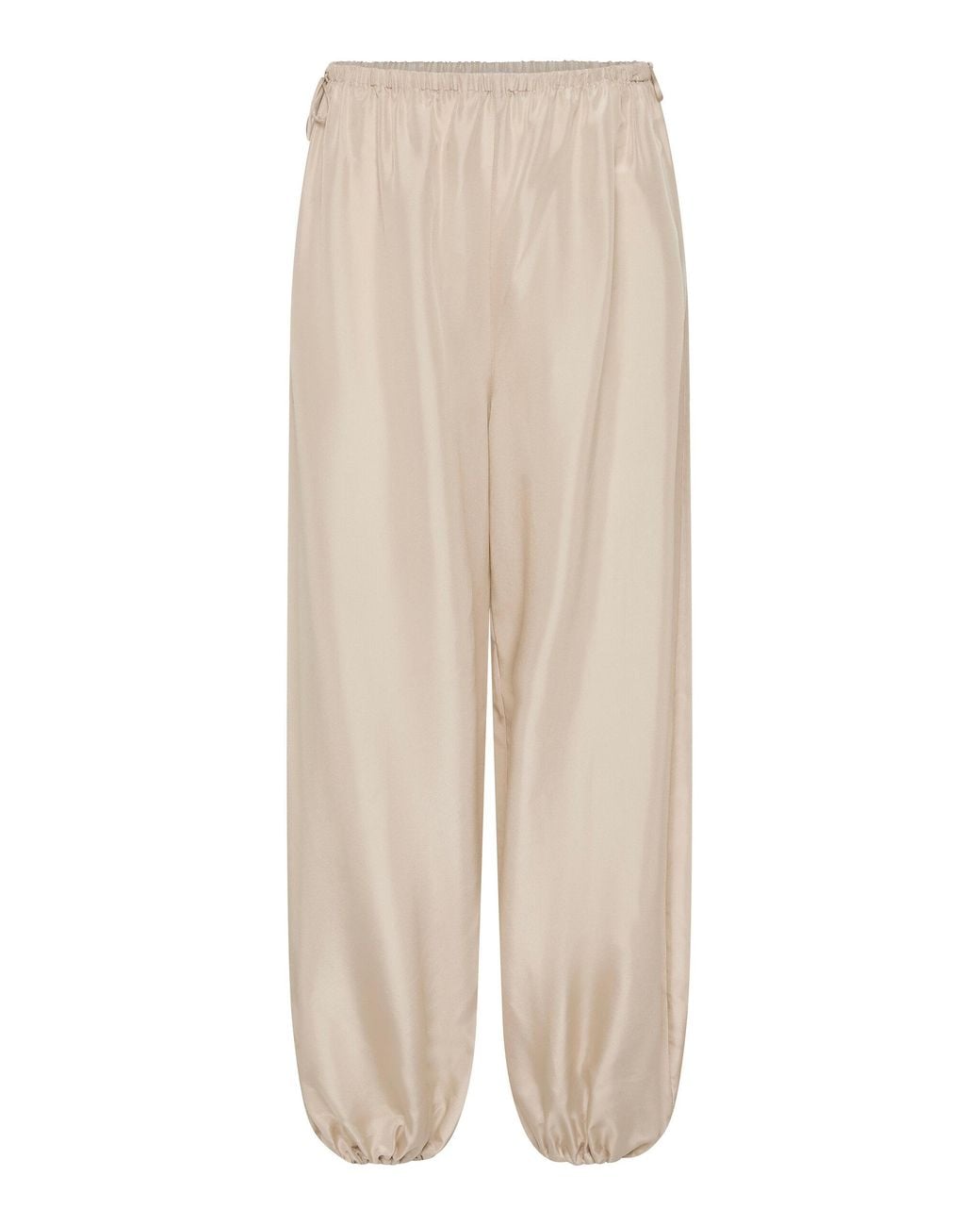 St. Agni Natural Silk Adjustable Pants