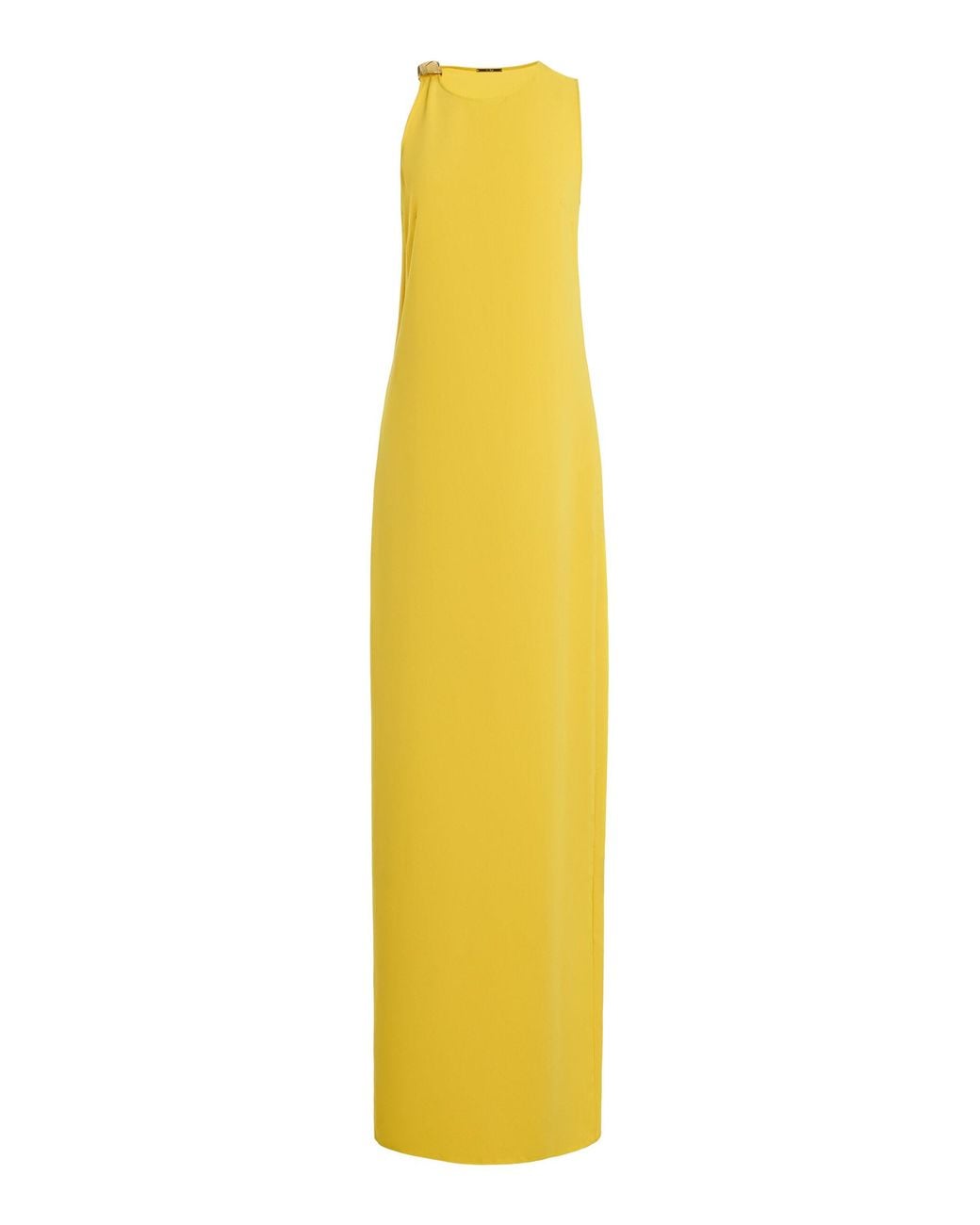 Alexis Yellow Calysea Crepe Maxi Dress