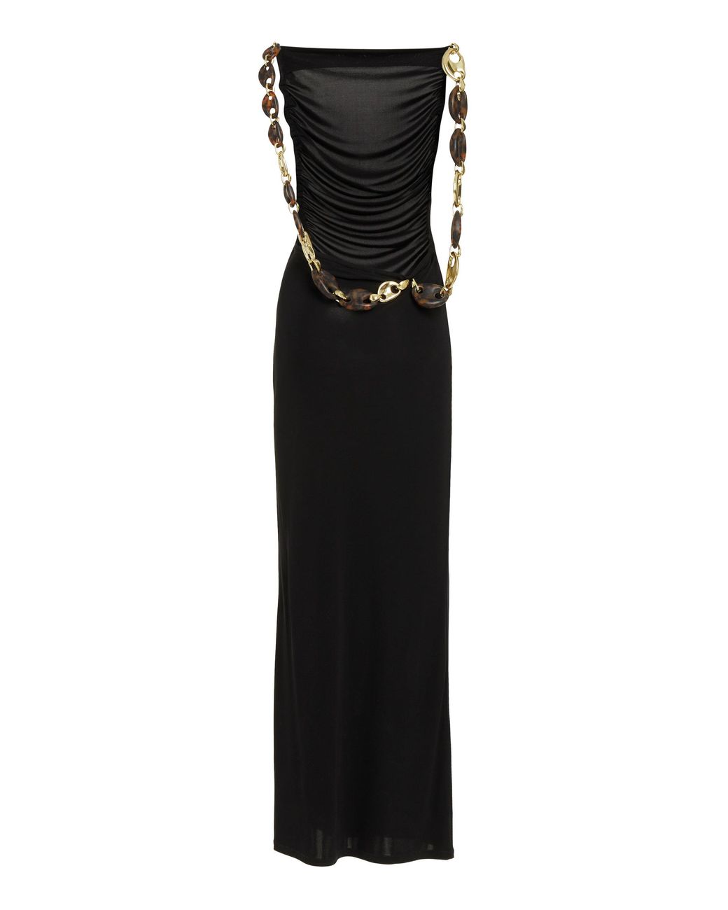 women's plus size jersey dress Plus Size Black Ruffled Sleeves Jersey Dress