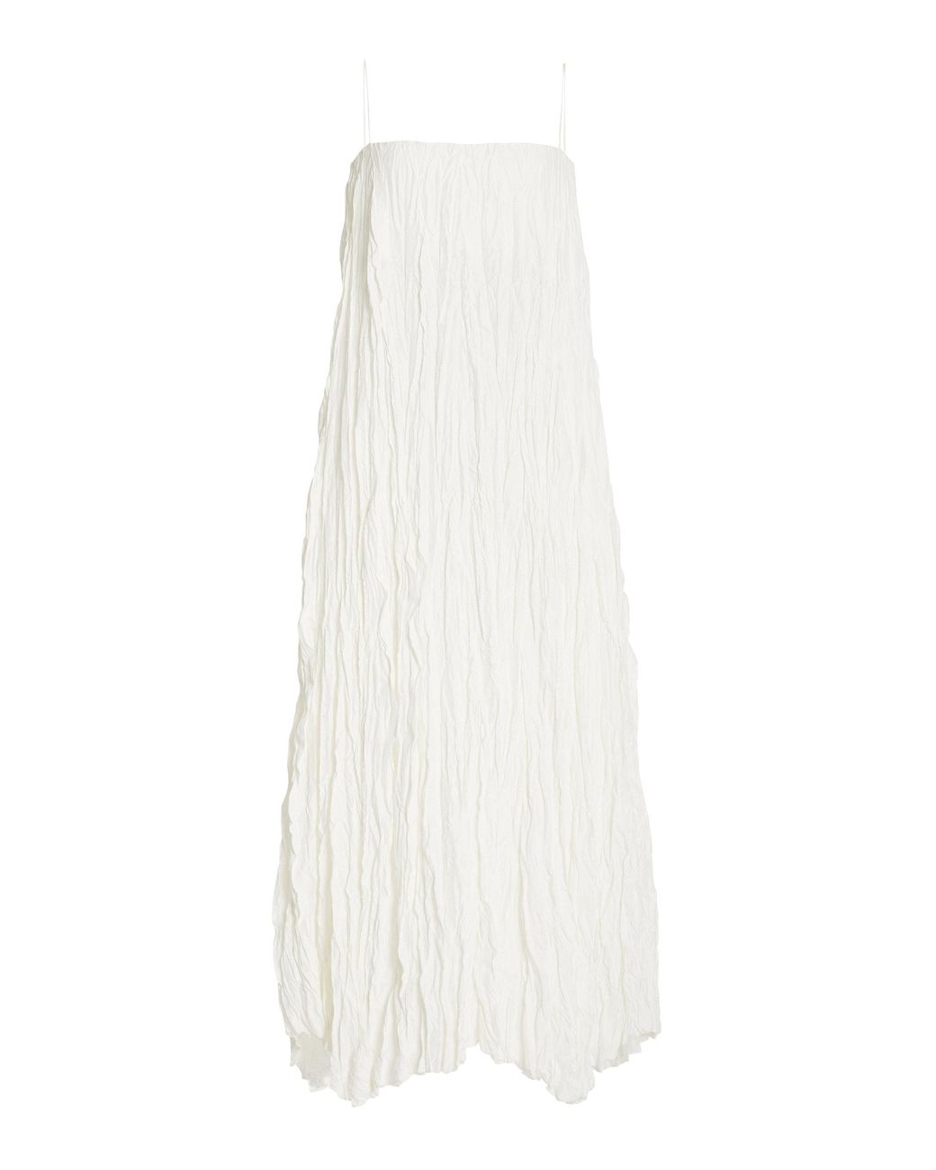 Toteme Women's Silk and Cotton Dress White