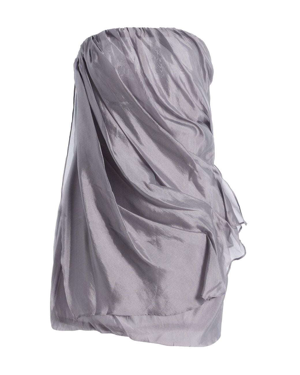 THE GARMENT Gray Exclusive Gilian Bustier Mini Dress