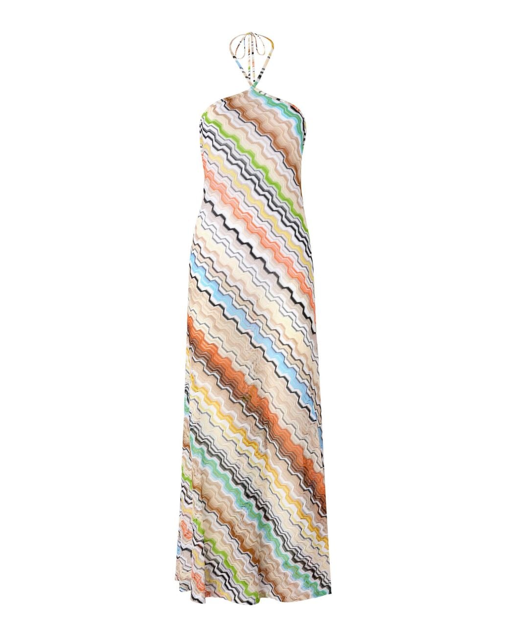 Missoni White Knit Maxi Coverup Dress
