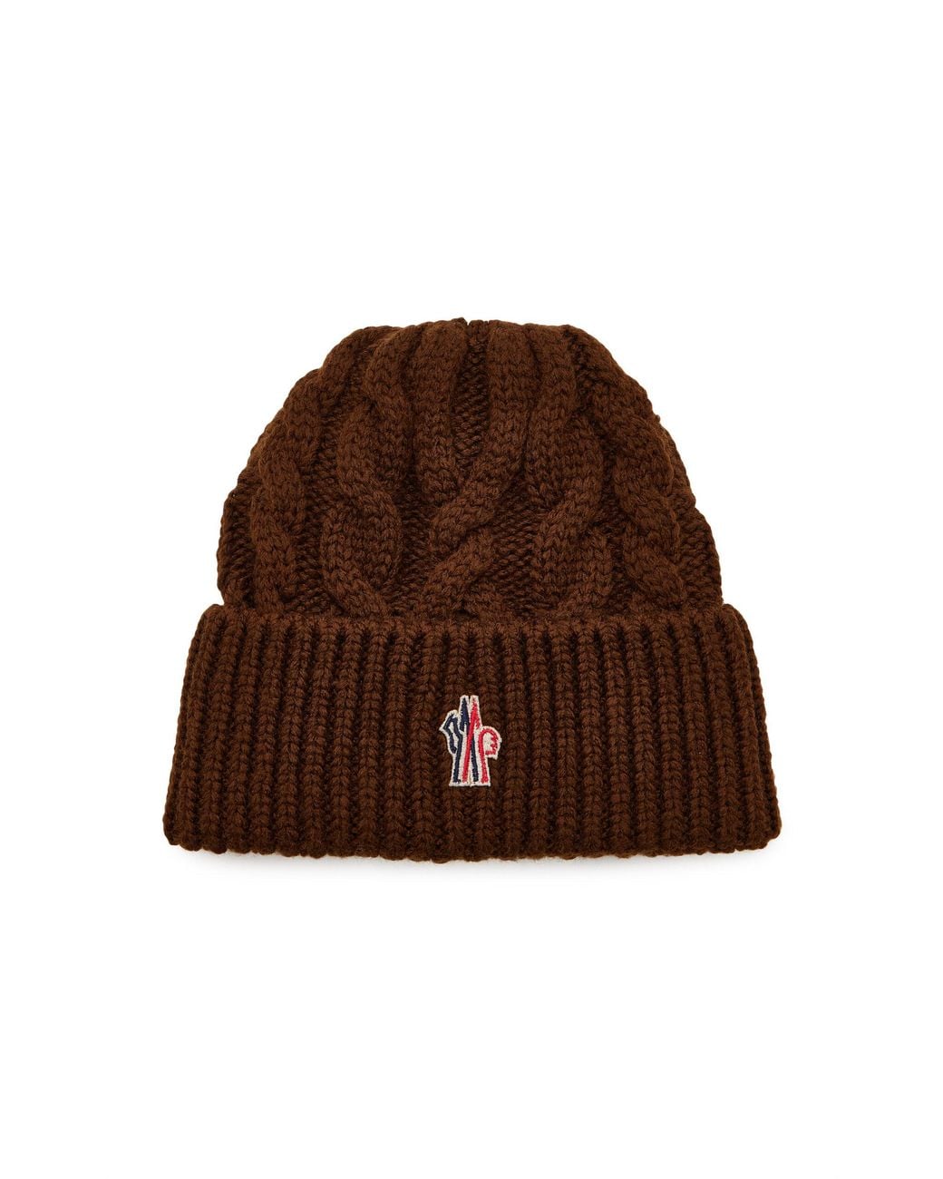 Moncler Brown Wool Beanie
