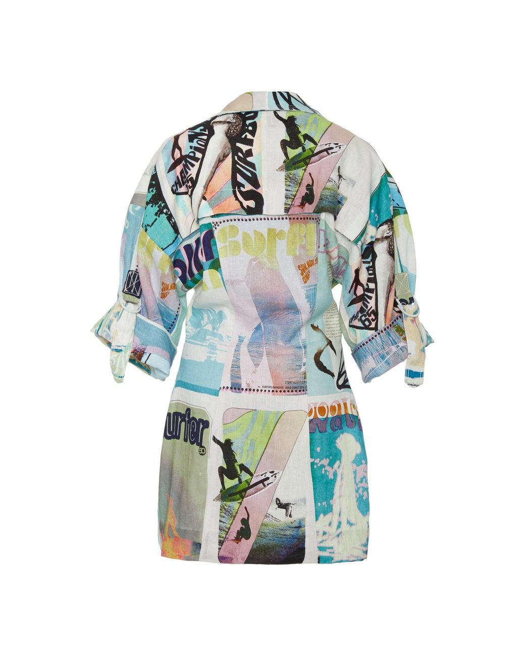 zimmermann glassy safari mini dress