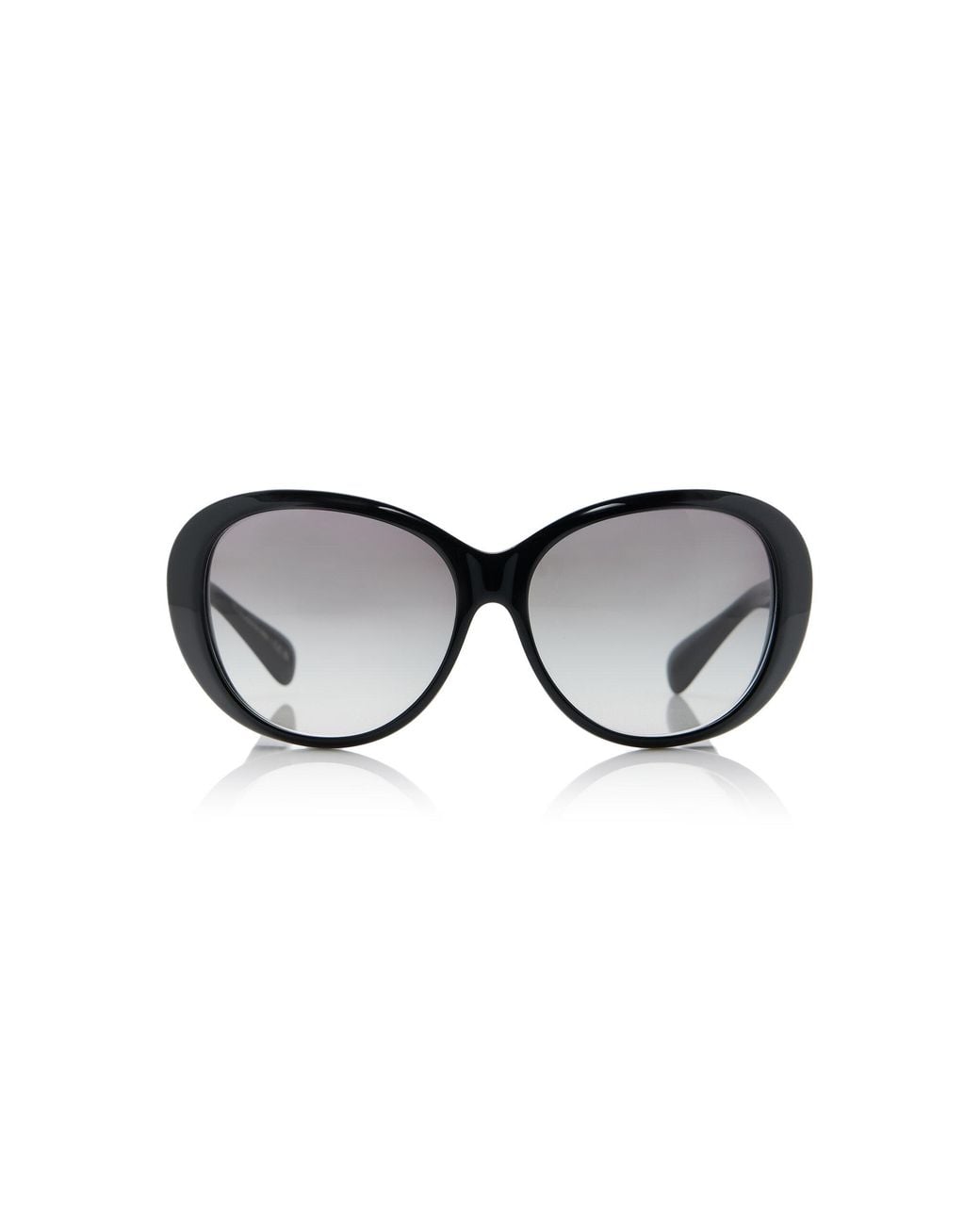 Oliver Peoples Black Maridan Oversized Round-frame Acetate Sunglasses