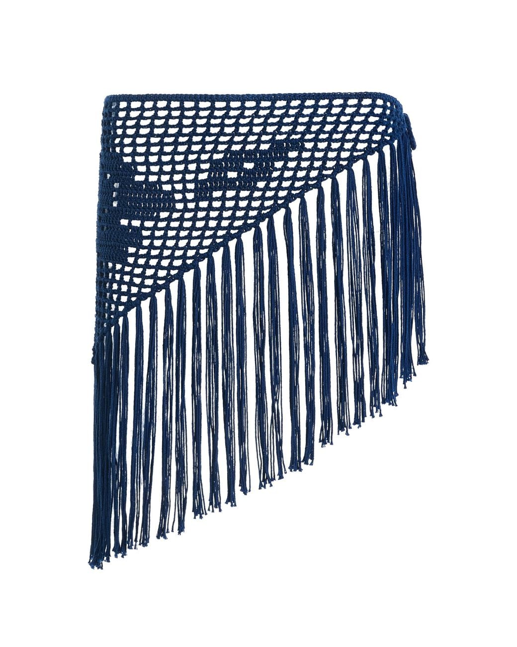 Sloan Blue The Scarf Crochet Belt