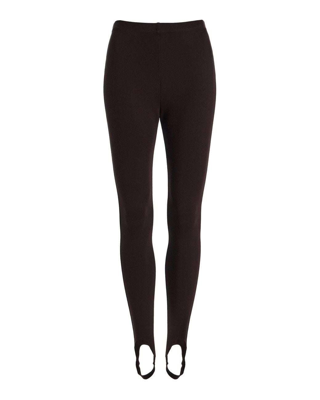 Leset Black Rio Jersey Stirrup Pants