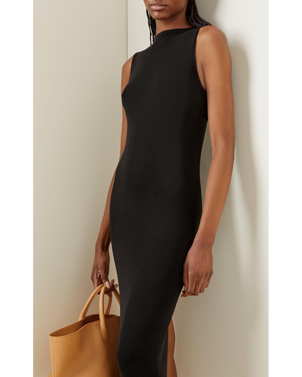 St. Agni Vas Ribbed-knit Maxi Dress in 