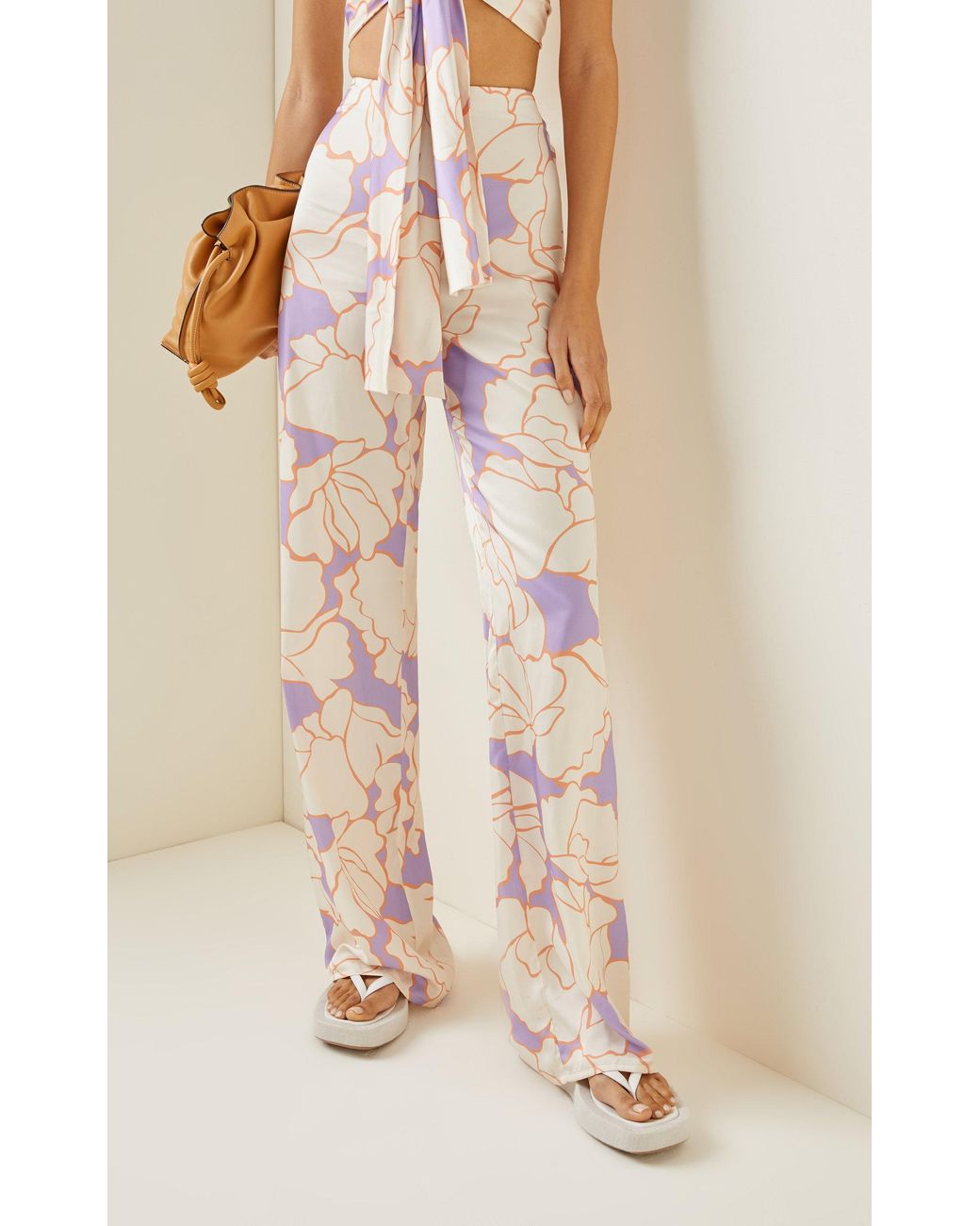 Alexis wide top leg pant