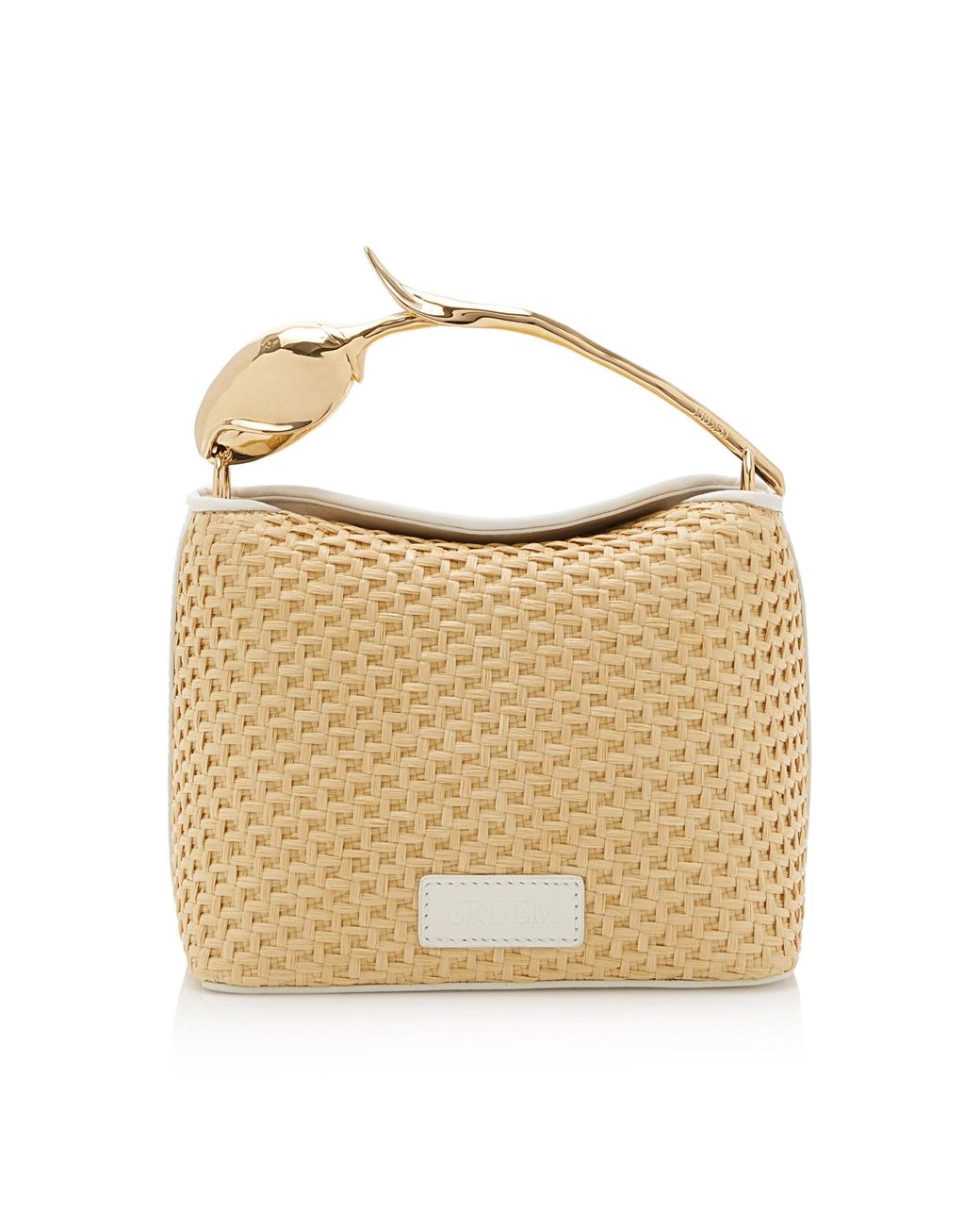 Erdem Natural Mini Bloom Bag