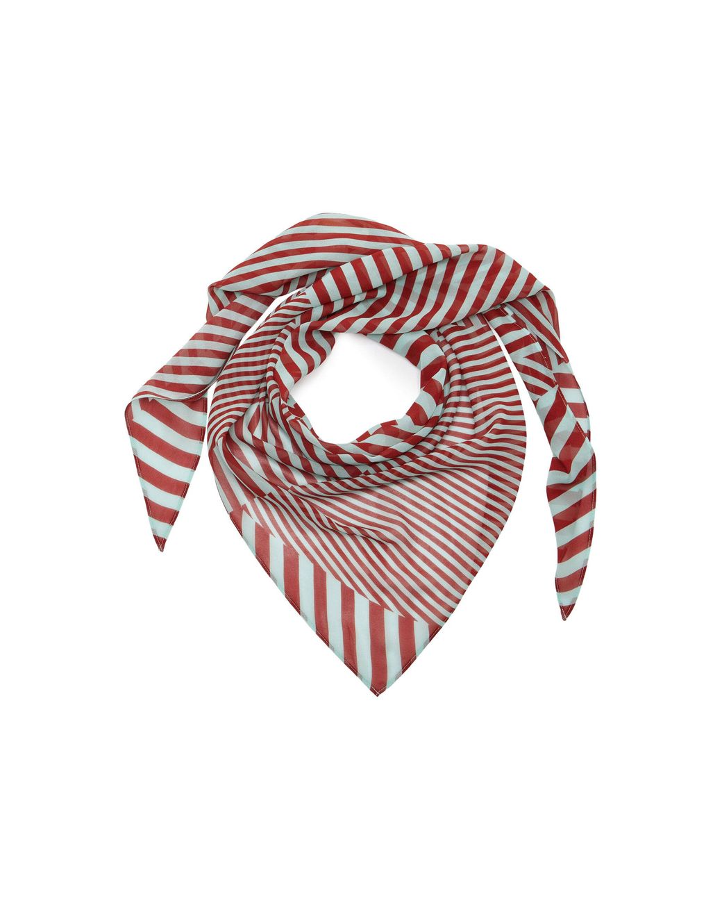 De La Vali Pink Exclusive La Isla Striped Headscarf