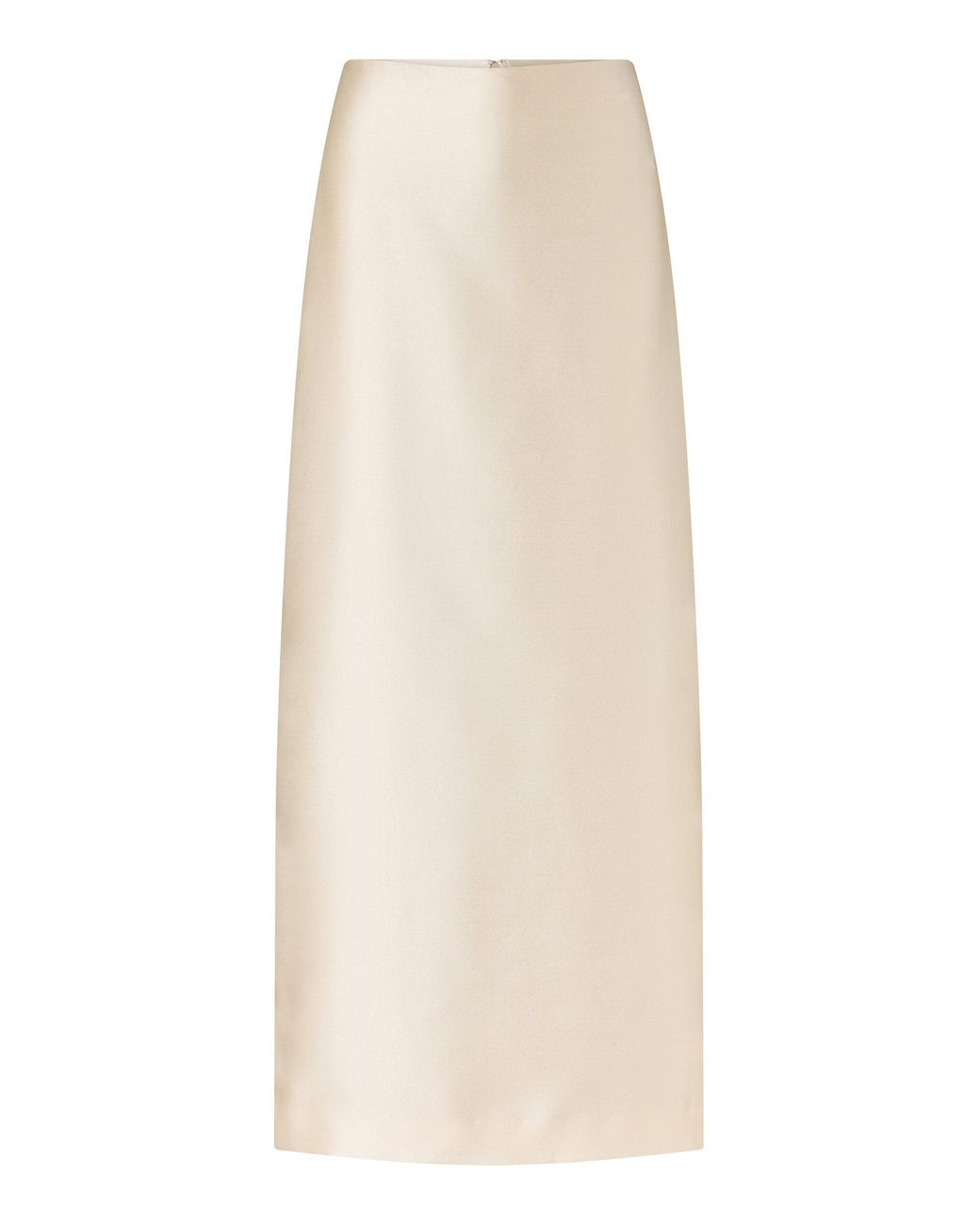 ROAME. Natural Caroline Satin Maxi Skirt