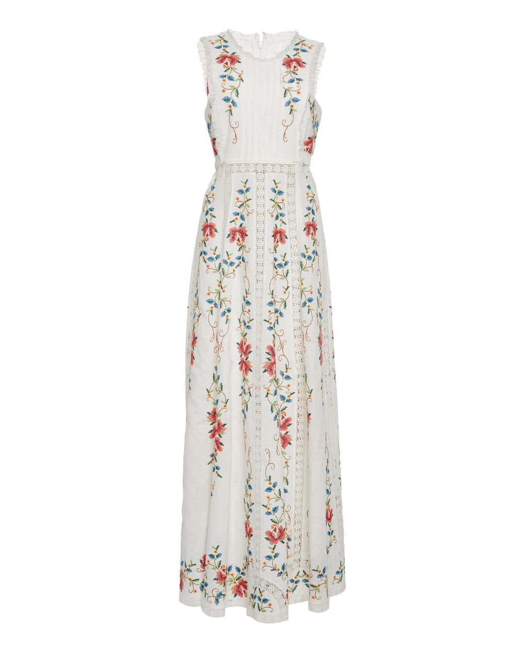 Zimmermann laelia 2025 cross stitch dress