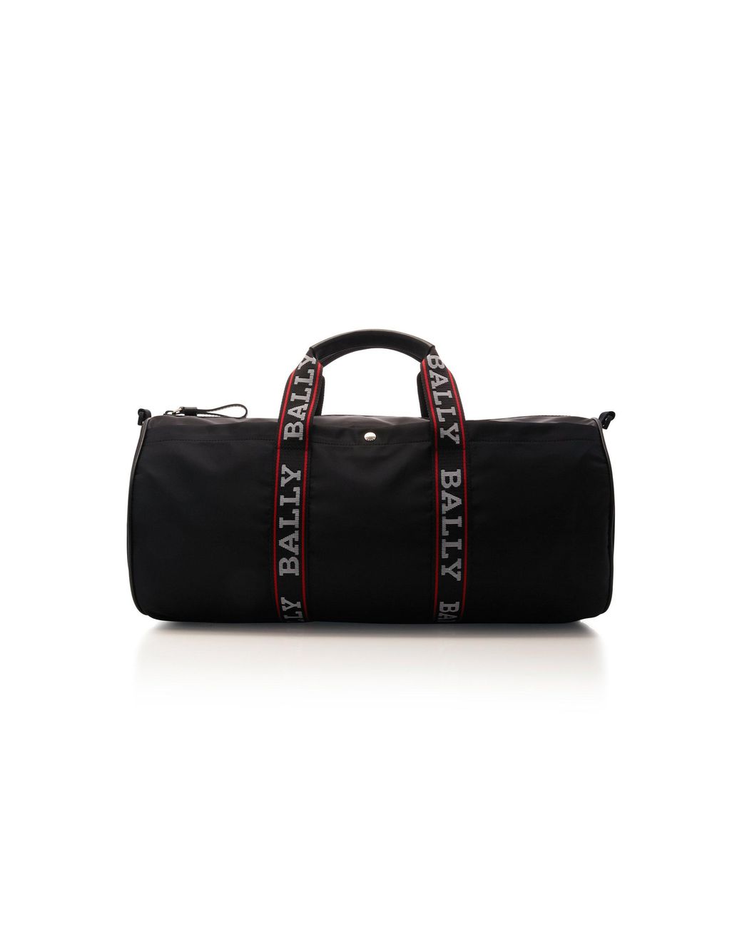 Bally Nylon Logo Duffle Bag in Black for Men | Lyst