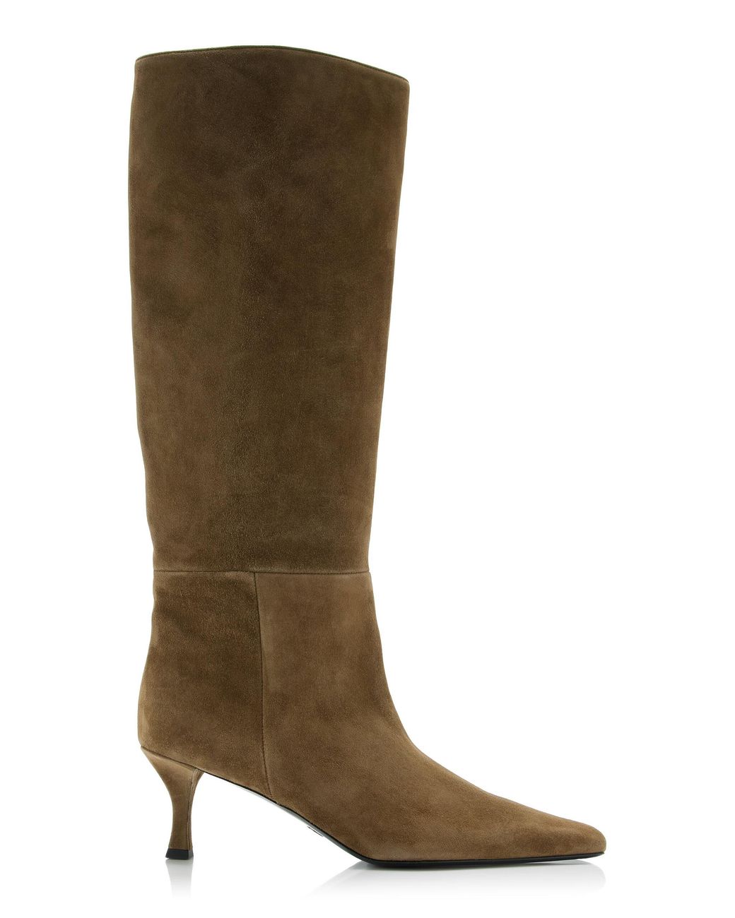 Proenza Schouler Brown Trap Suede Knee Boots