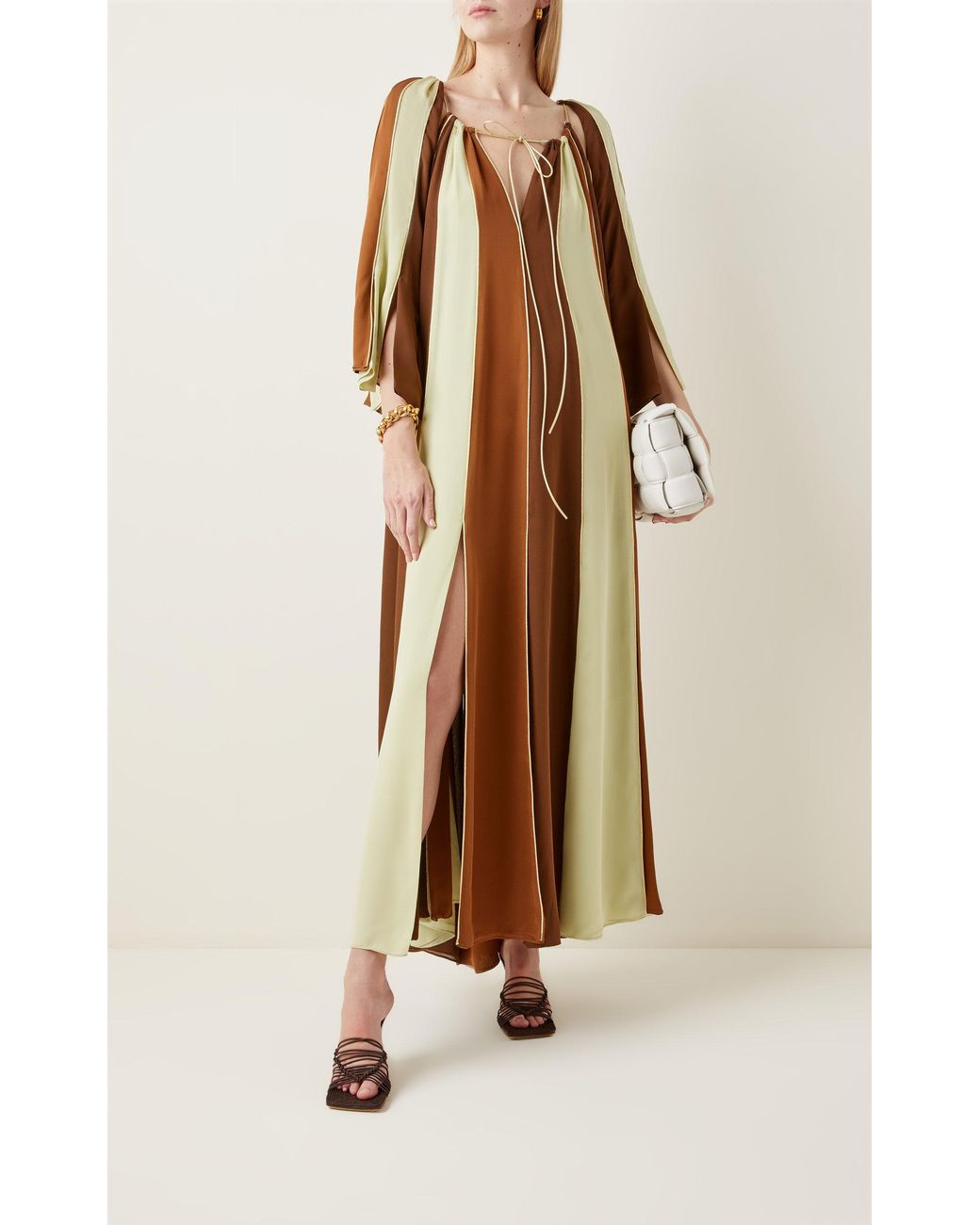 silk umbrella dress