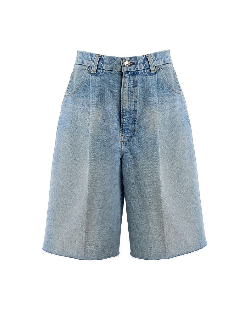 RÙADH Blue Exclusive The Nola Denim Shorts