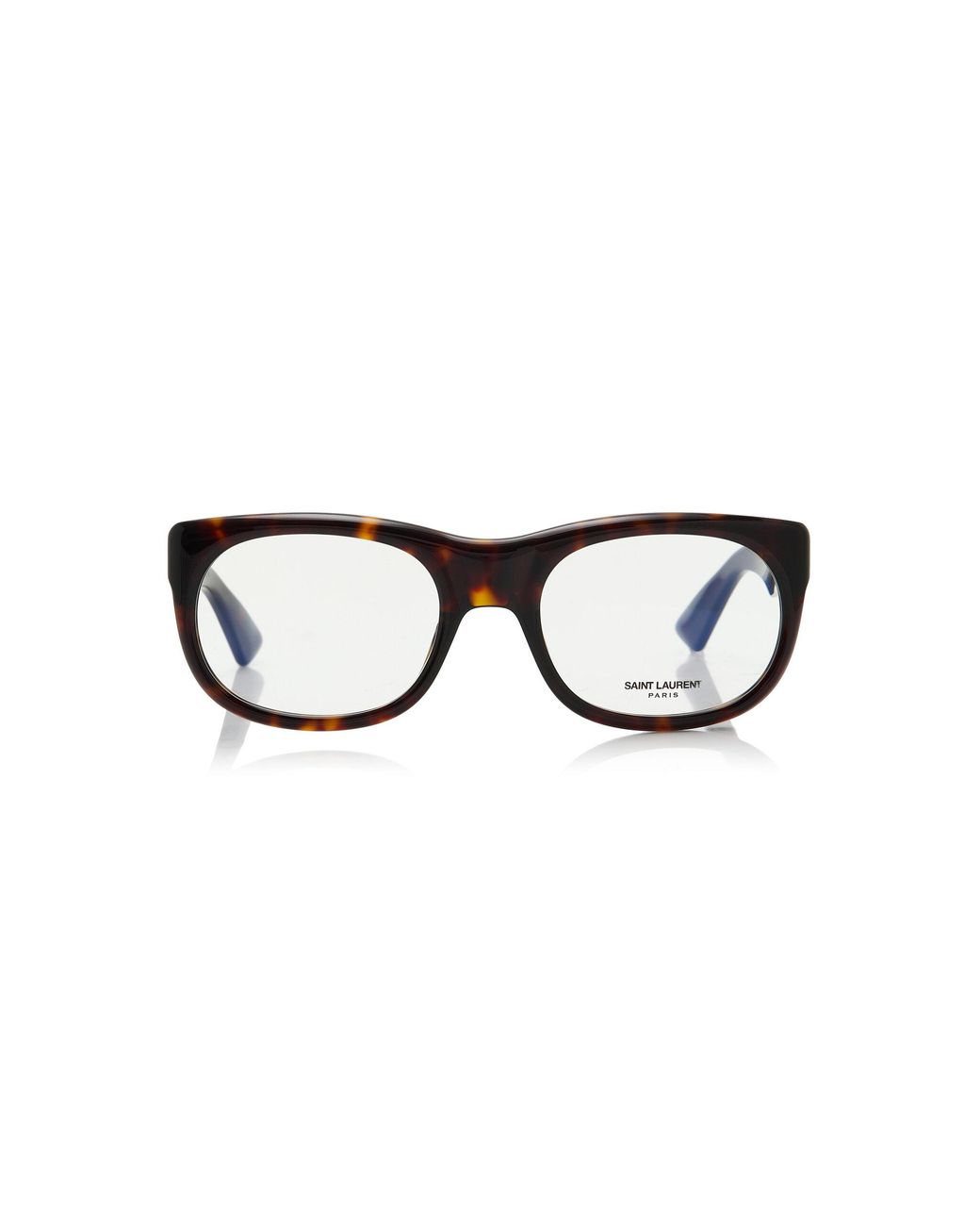Saint Laurent Black Romy Square-Frame Acetate Glasses