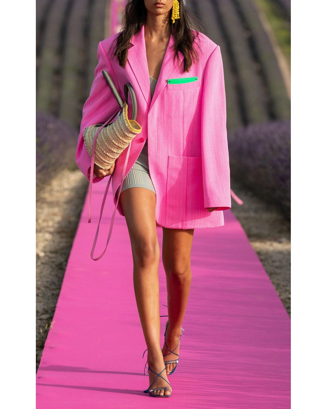 Jacquemus pink deals jacket