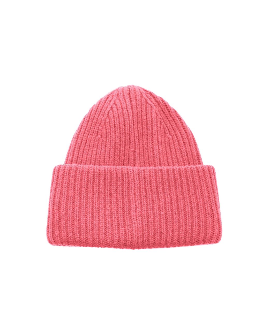 Acne Studios Wool Face Logo Beanie in 