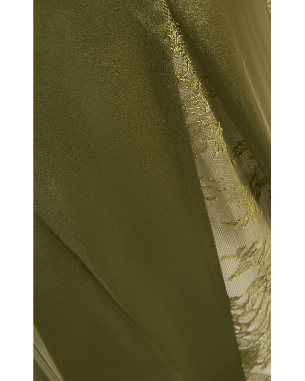 chinese dress ladies STAUD TRINITY SILK DRESS EARTH