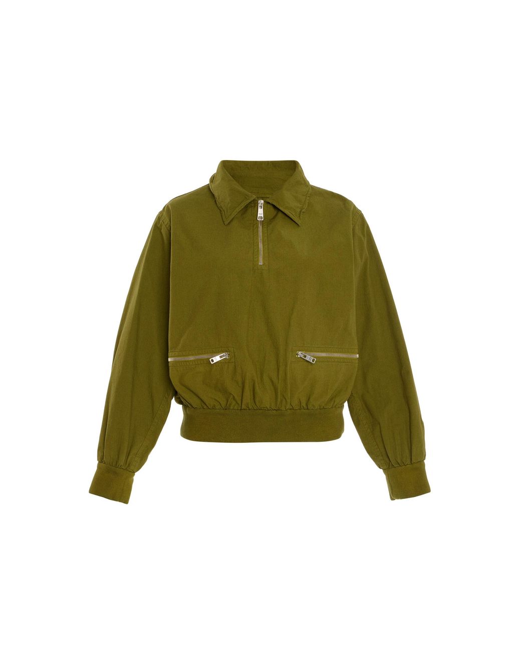 ジャケット Prada Army Green Cotton Jacket Military Green Old Panama cotton jacket | PRADA