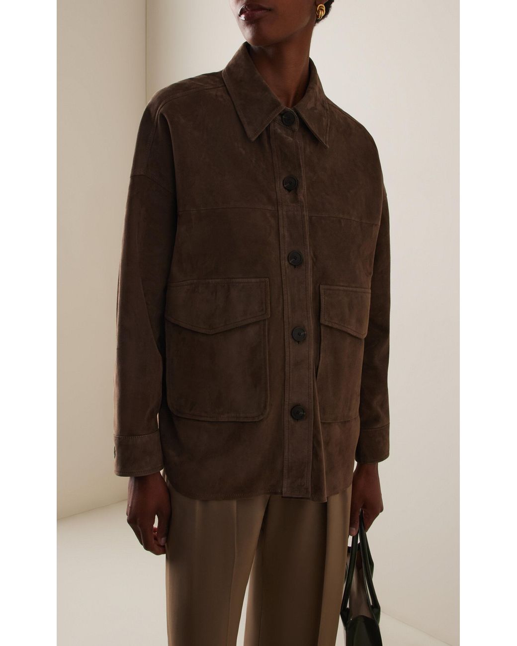 Arma Brown Kaylee Suede Jacket