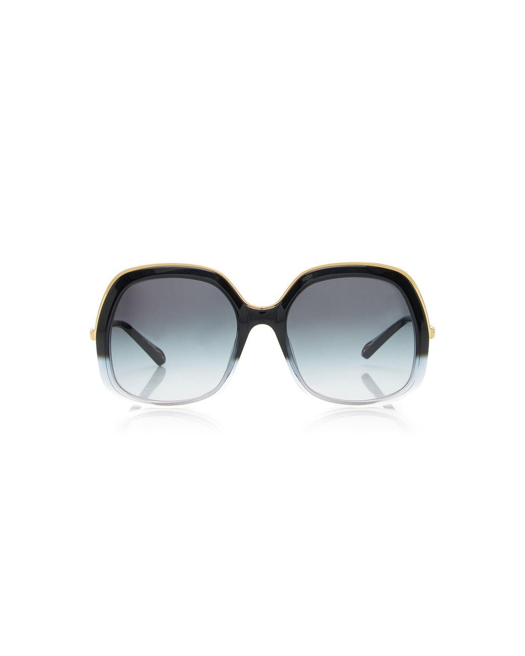 Chloé Blue Leia Square-frame Acetate Sunglasses