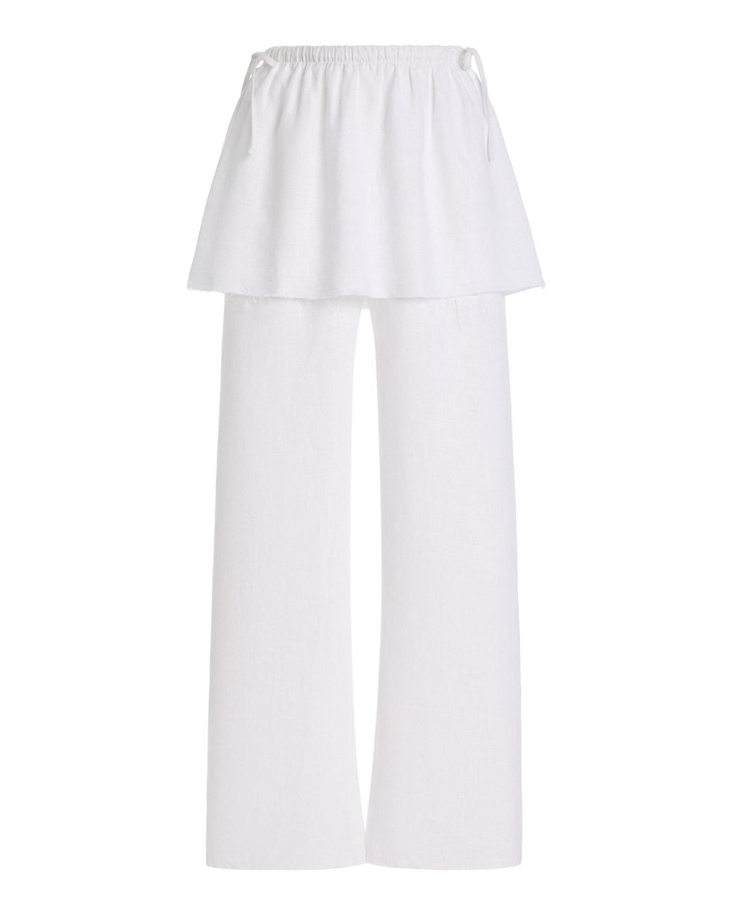 Mare Perpetua White Whisper Linen Pants