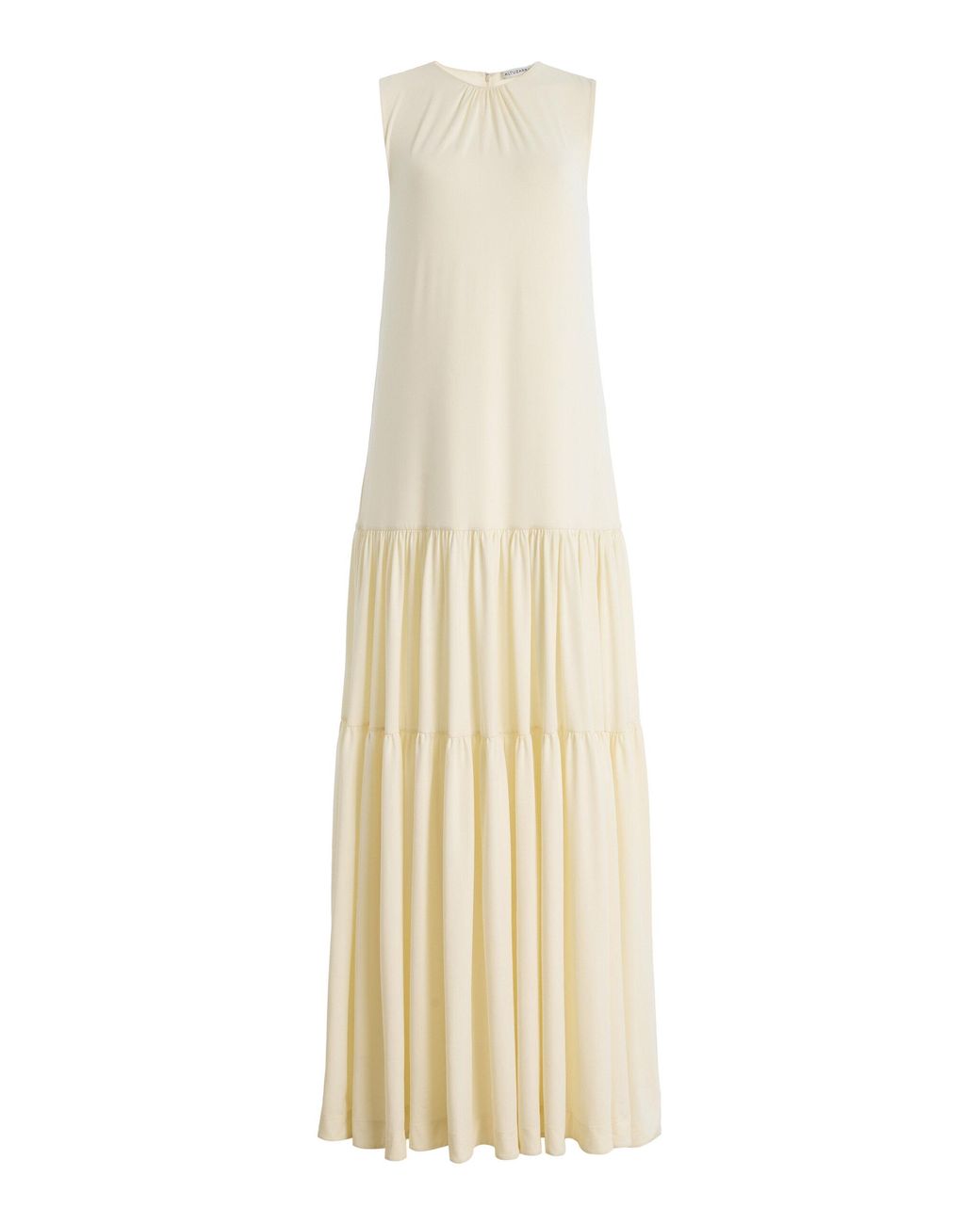 Altuzarra Natural Liza Tiered Maxi Dress