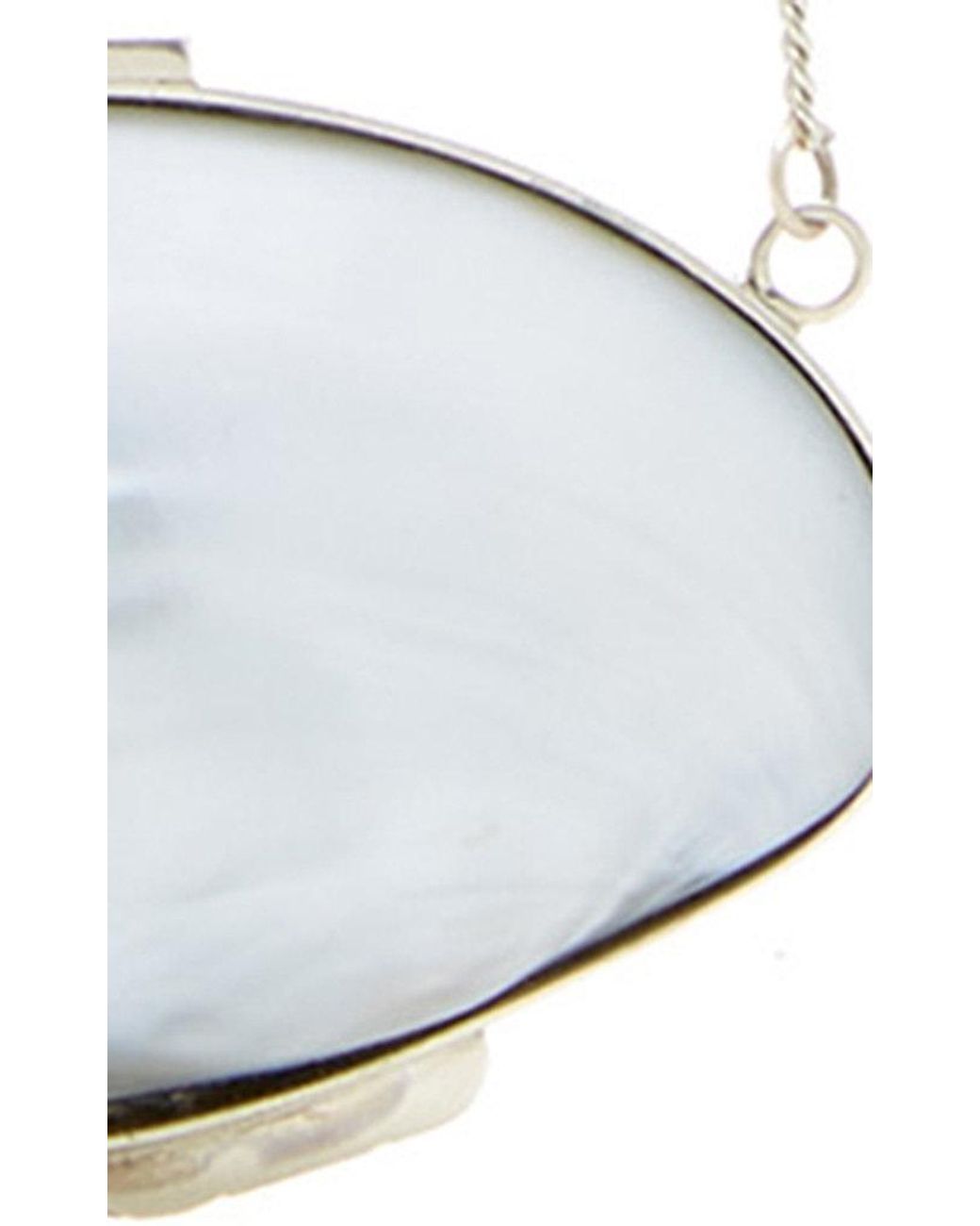 Jil Sander Small Seashell Novelty Evening Bag in Gray Lyst